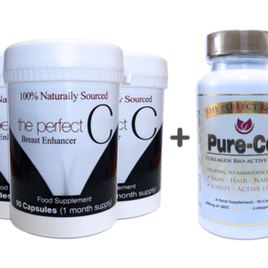 Perfect C – 3 Months + 1 Month Pure-Col Collagen FREE